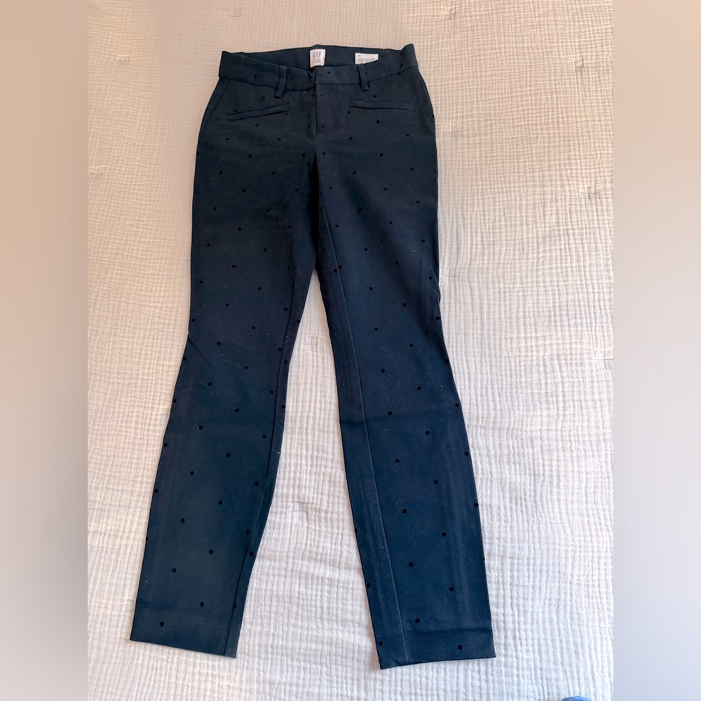 GAP Polka Dot Curvy Signature Skinny Ankle